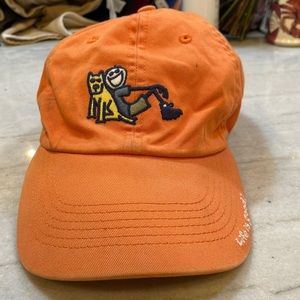 orange life is good hat